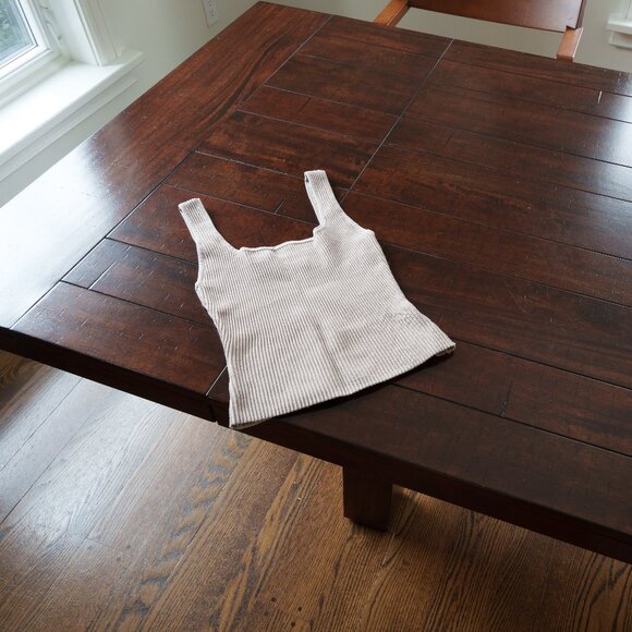 Aritzia ribbed knit camisole - Lavender Fog - Picture 1 of 2